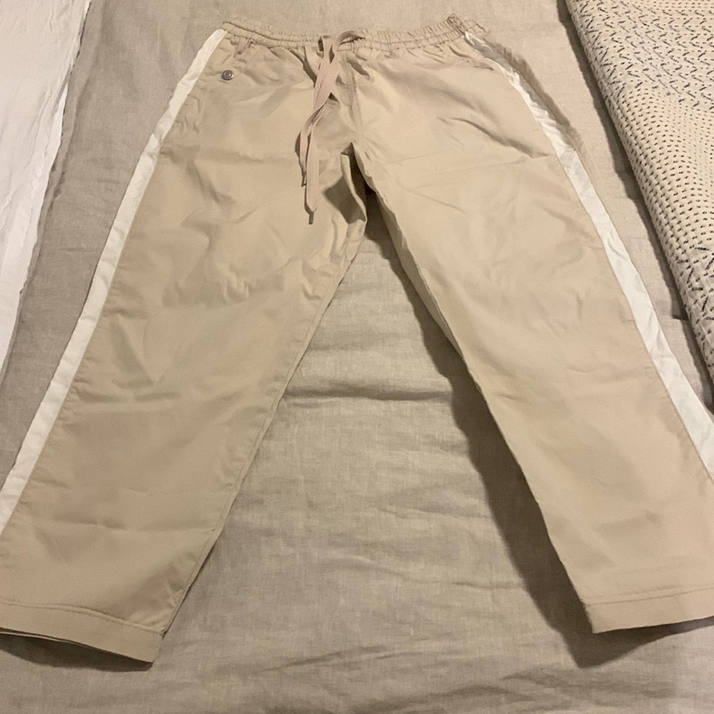 Maeve by Anthropologie Tenley Twill Track pants.